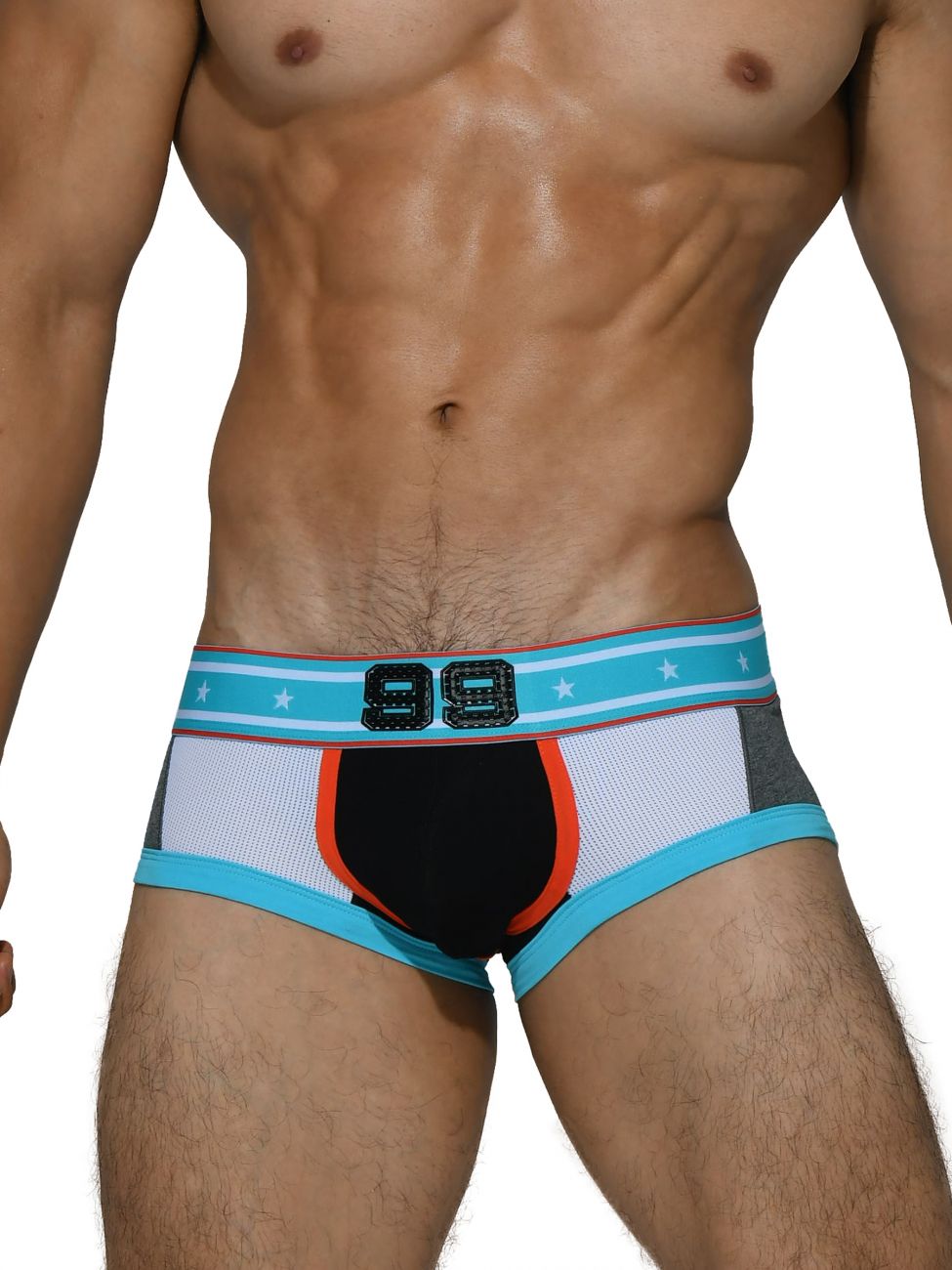 Private Structure BLUY4017 Low Rise Hipster Be-Fit Player Dark Melange