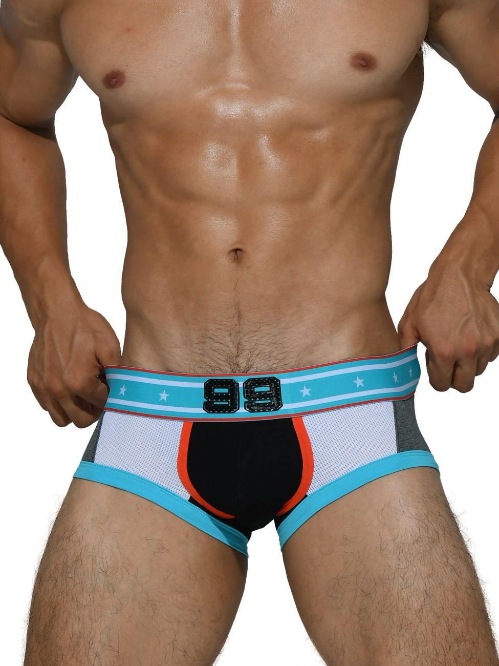 Private Structure BLUY4017 Low Rise Hipster Be-Fit Player Dark Melange