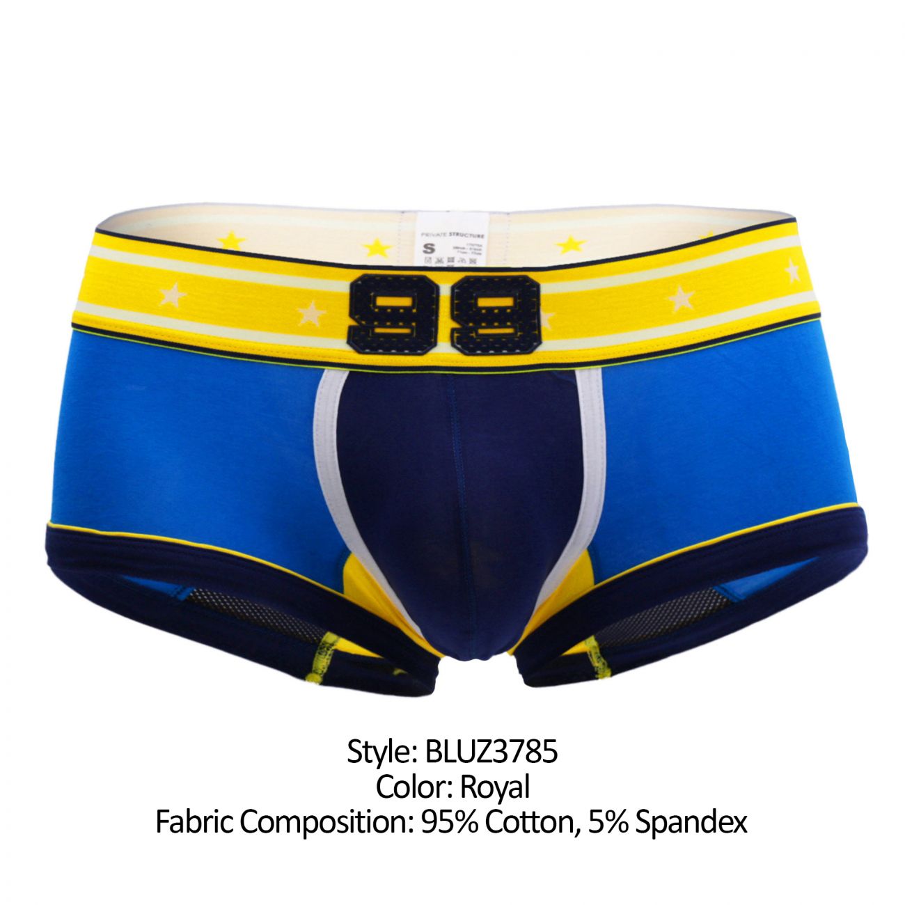 Private Structure BLUZ3785 beFIT Player Trunk