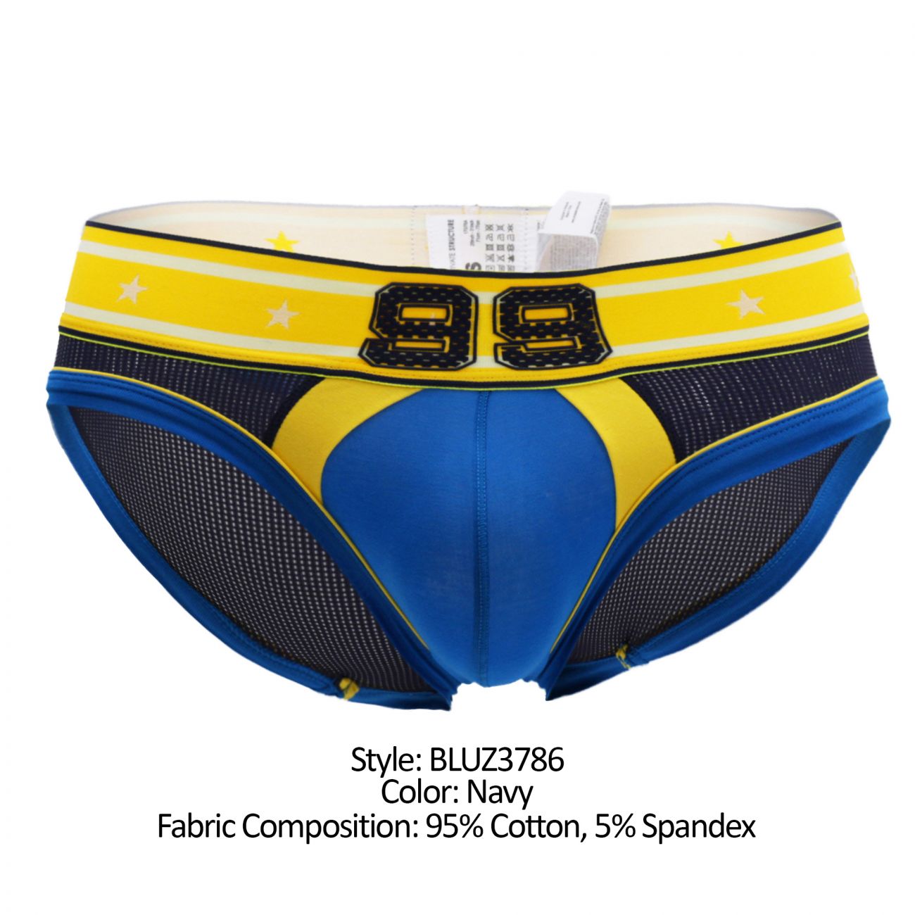 Private Structure BLUZ3786 beFIT Player Contour Briefs