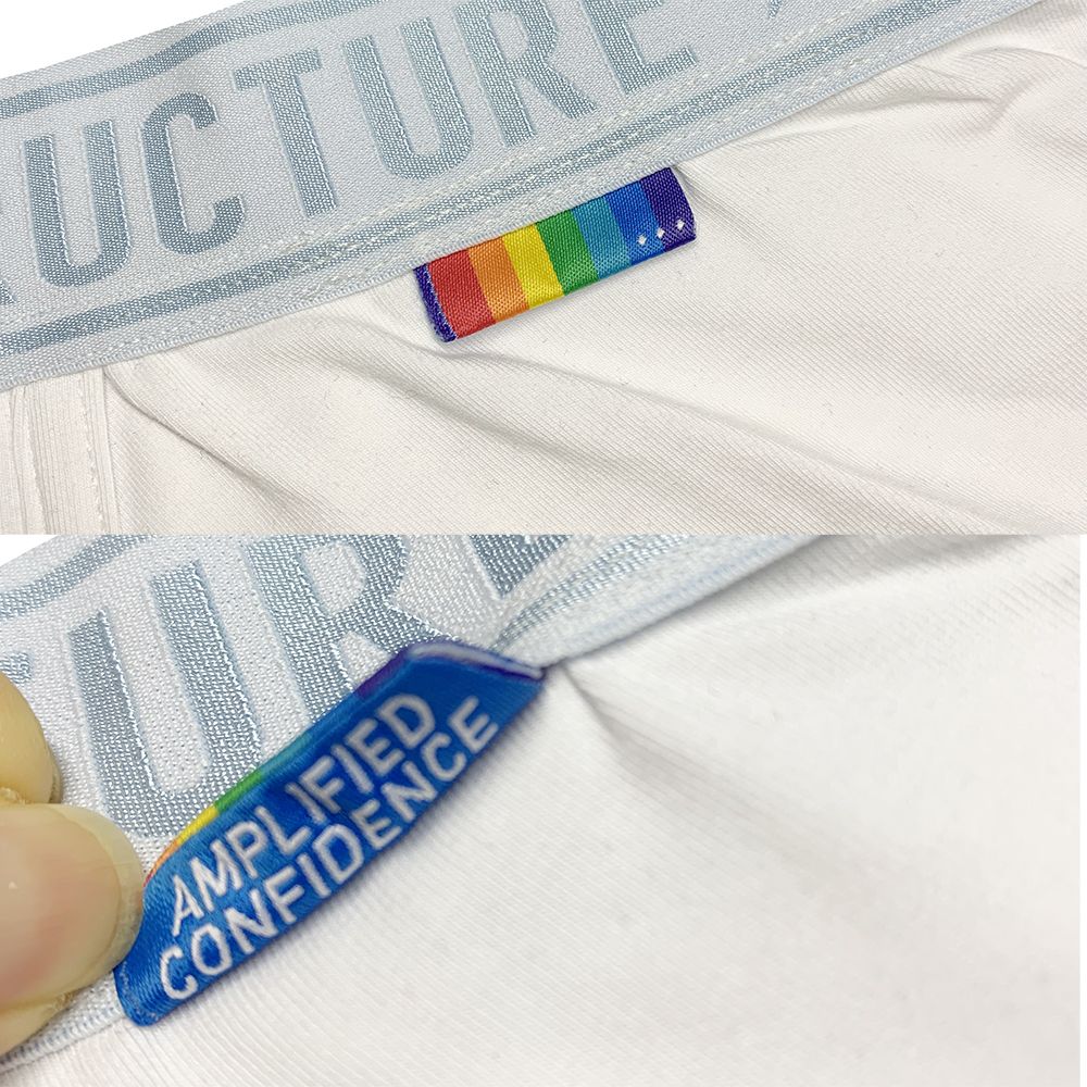 Private Structure EPUT4386 2PK Mid Waist Trunks Yellow and Blue