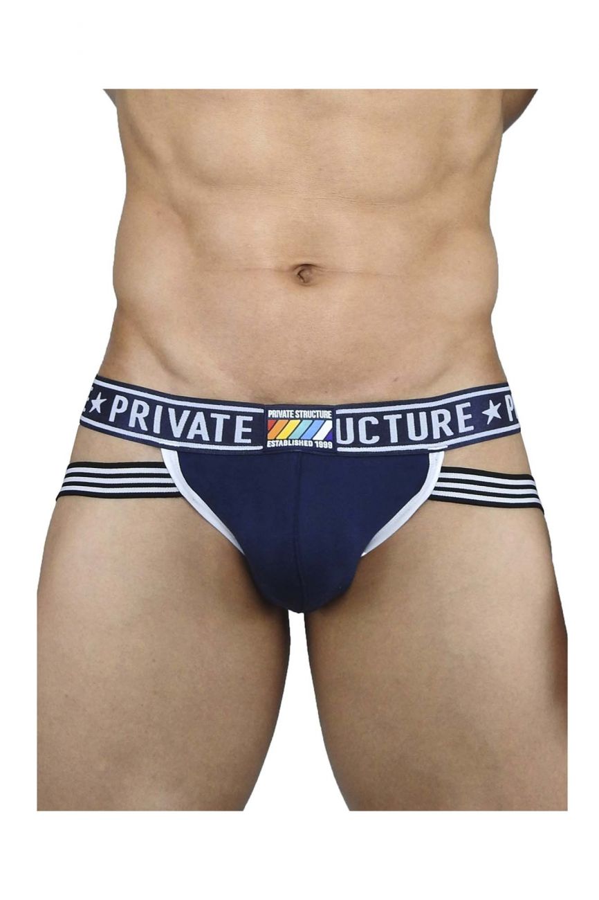 Private Structure EPUY4004 Pride Jockstraps Uniform Navy