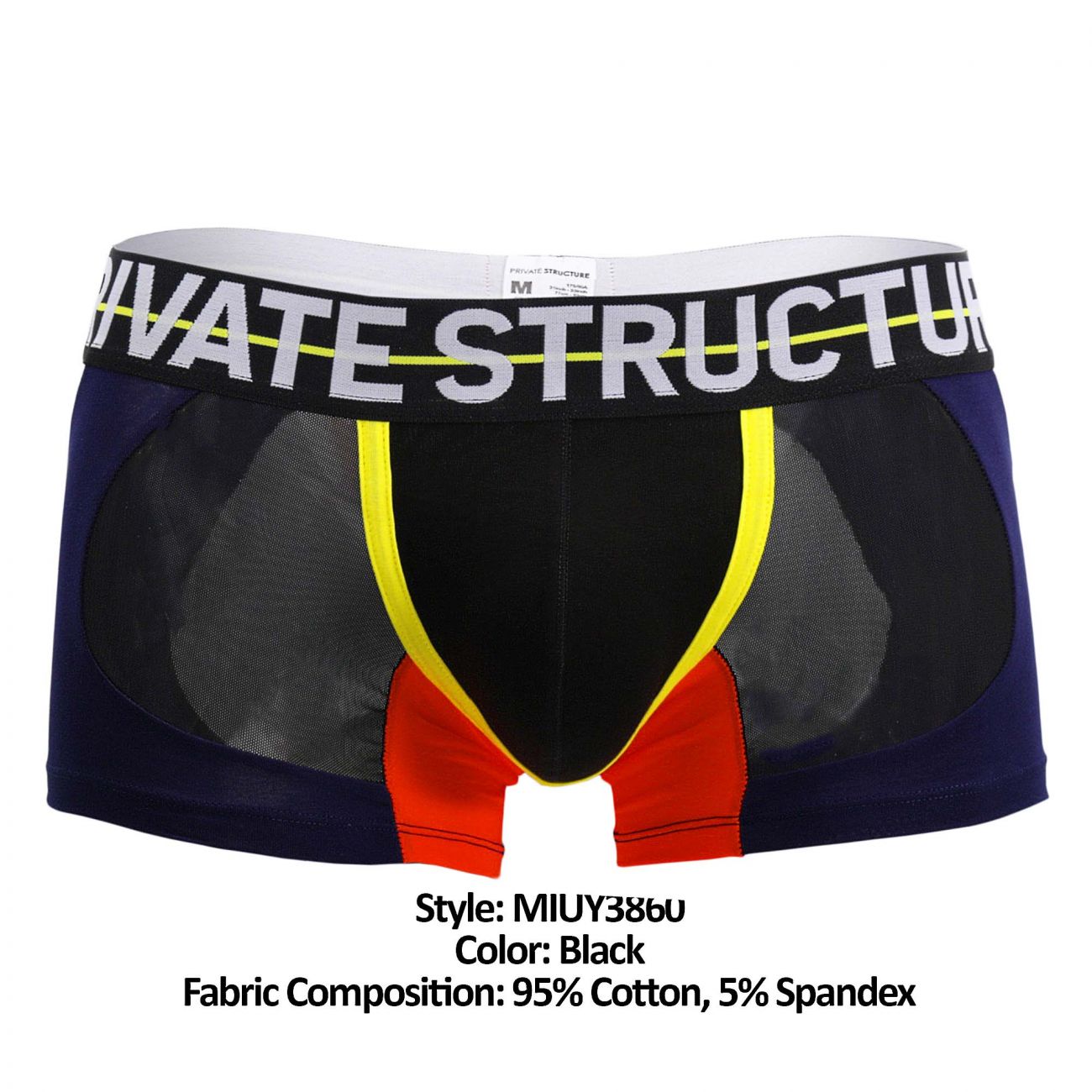 Private Structure MIUY3860 Momentum Orange Trunks