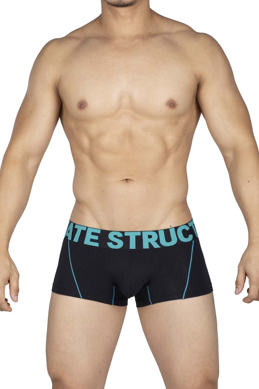Private Structure PMUX4182 Modality Trunks Black Turquoise