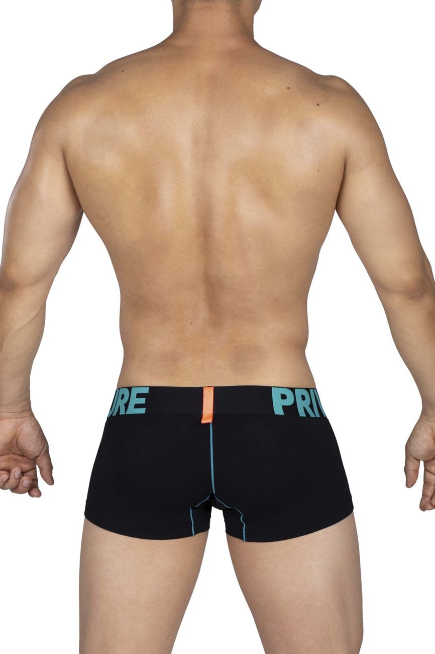 Private Structure PMUX4182 Modality Trunks Black Turquoise