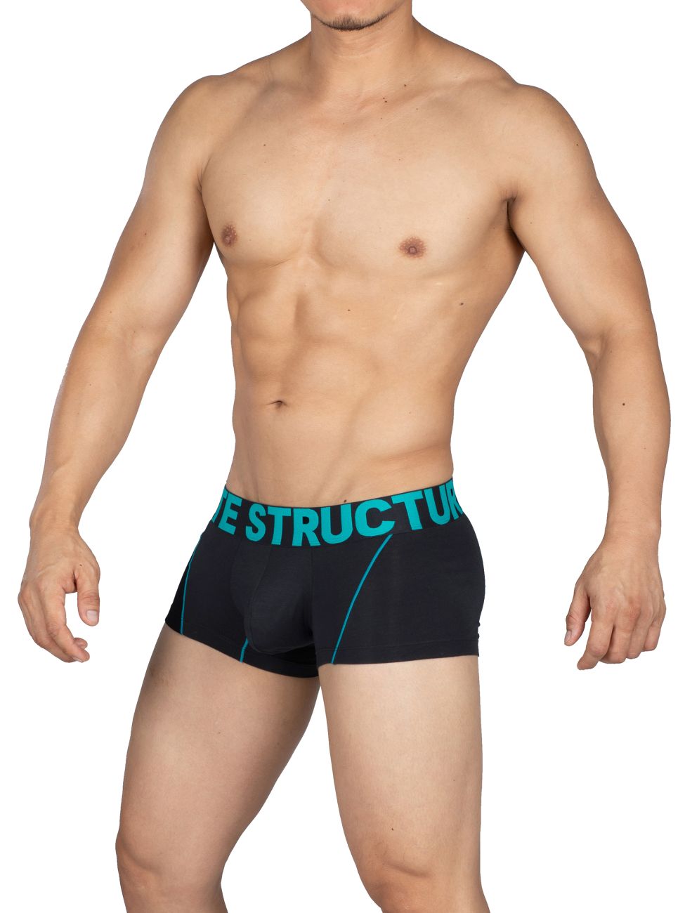 Private Structure PMUX4182 Modality Trunks Black Turquoise