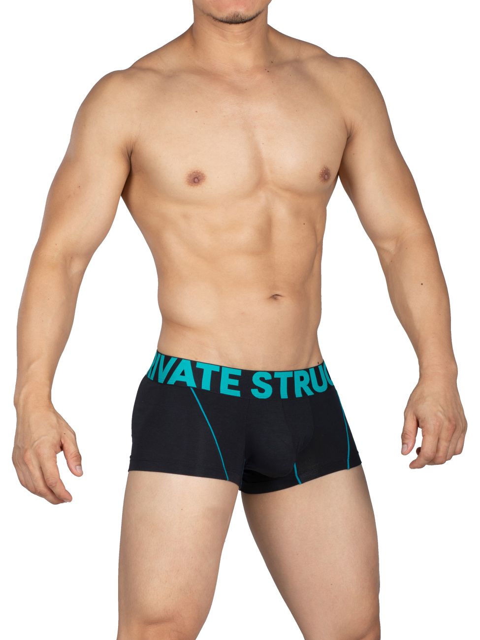 Private Structure PMUX4182 Modality Trunks Black Turquoise