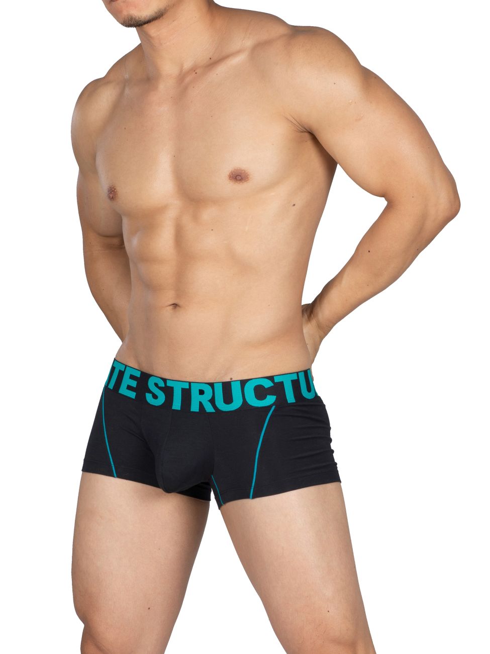 Private Structure PMUX4182 Modality Trunks Black Turquoise