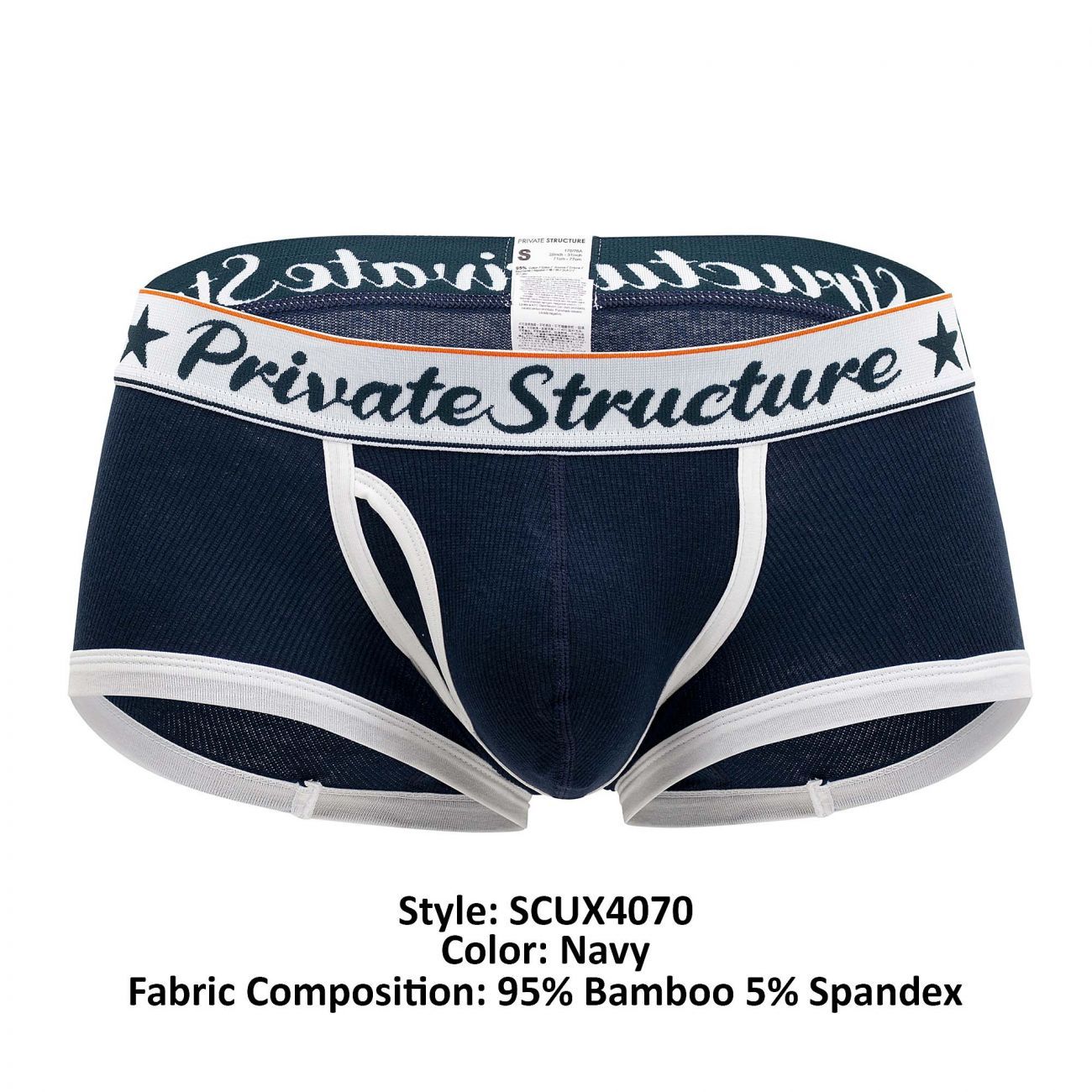 Private Structure SCUX4070 Classic Trunks Navy