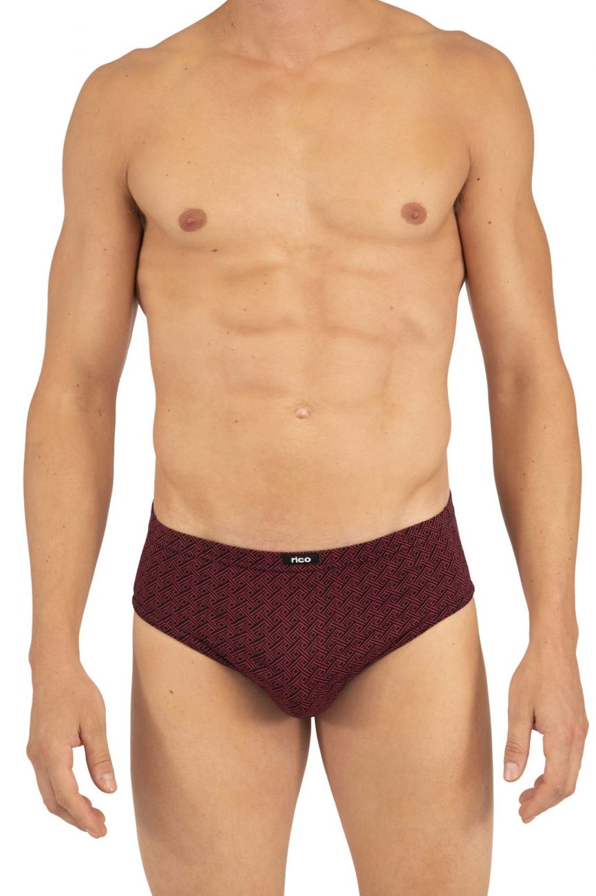 Rico 250322 5PK Low Briefs Red