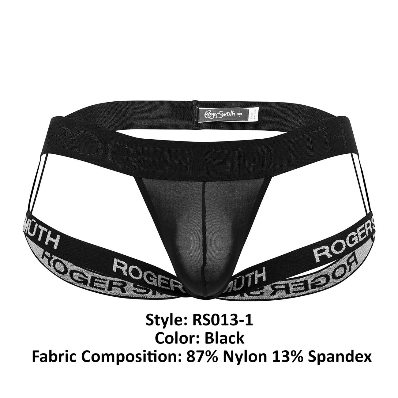 Roger Smuth RS013-1 Jockstrap Black