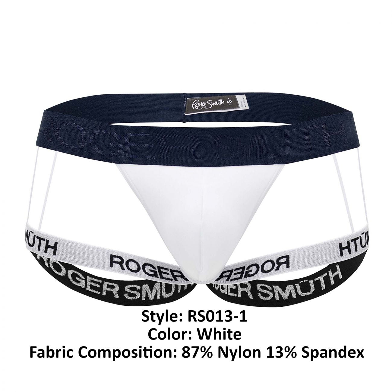 Roger Smuth RS013-1 Jockstrap White