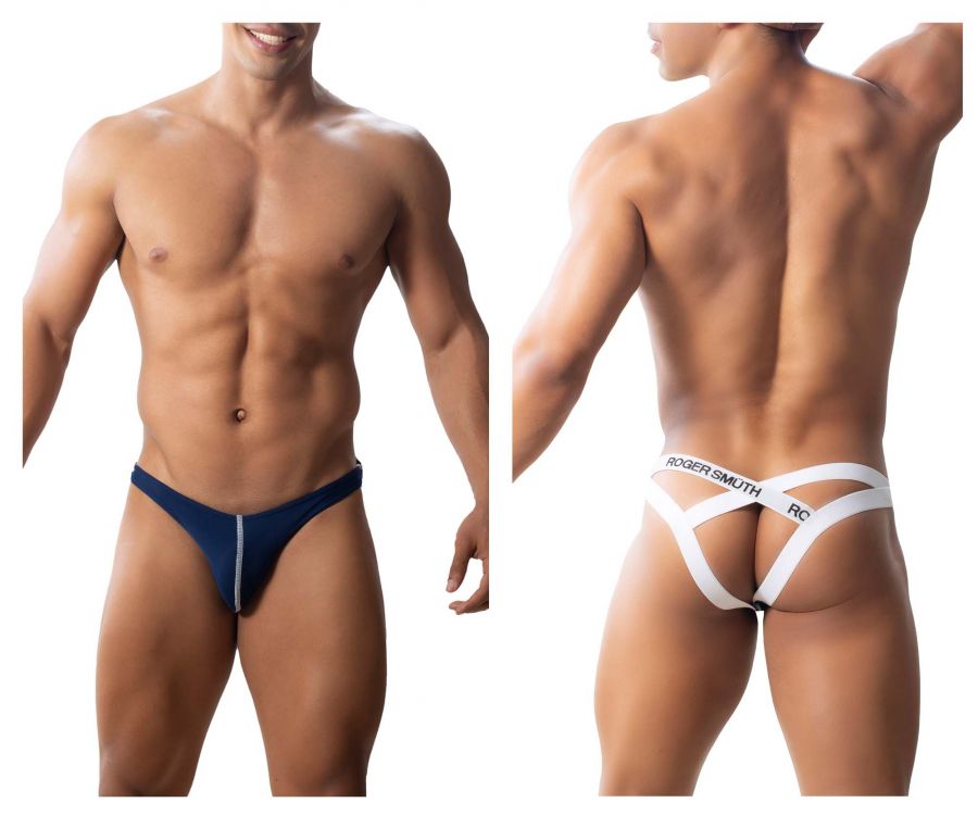 Roger Smuth RS018-1 Jockstrap Blue