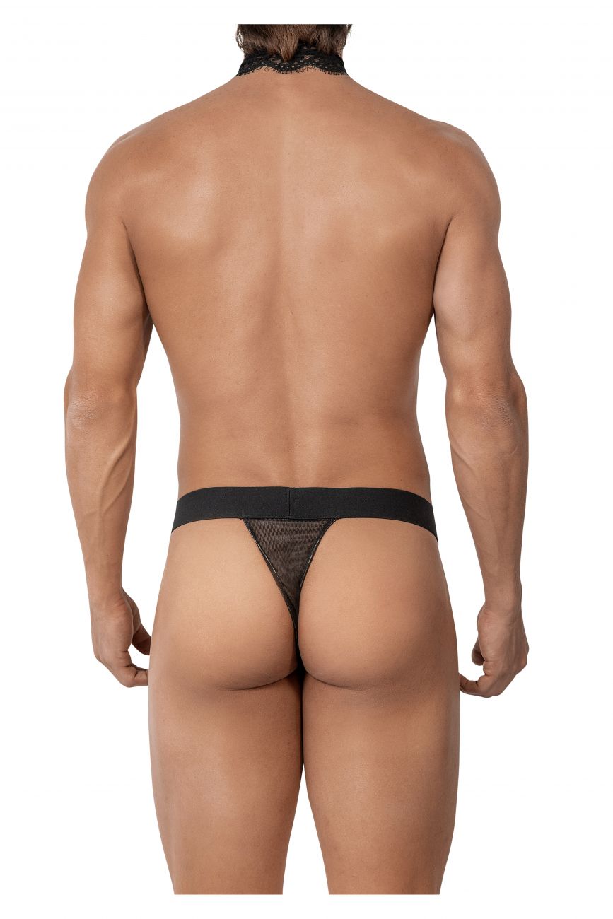 Roger Smuth RS026 Thongs Black