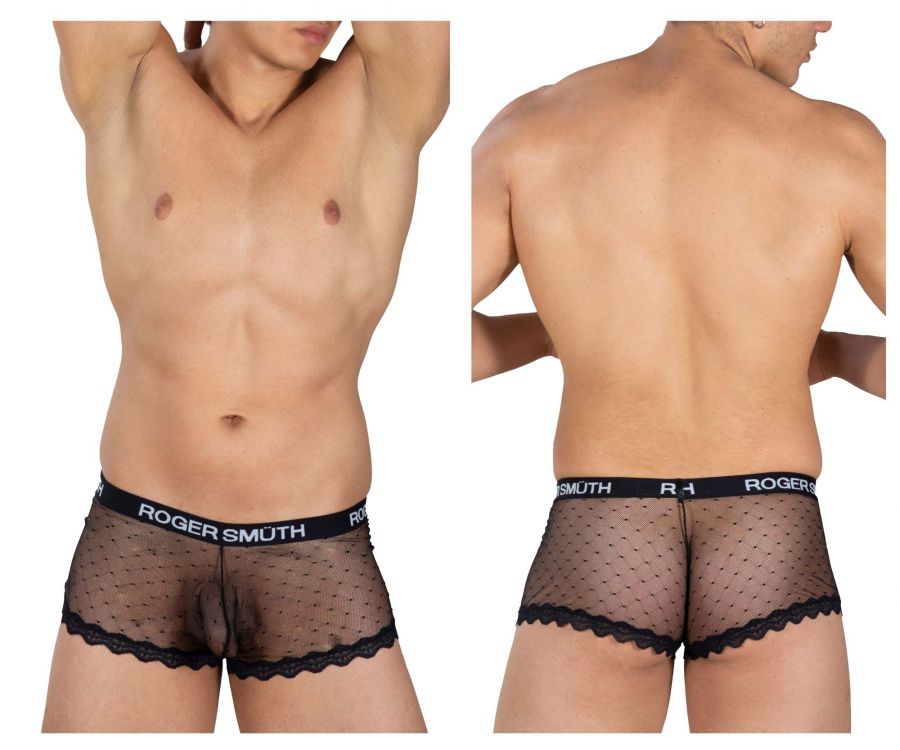 Roger Smuth RS035 Transparent Trunks Black