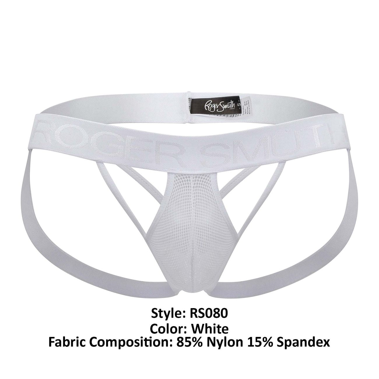 Roger Smuth RS080 Jockstrap White