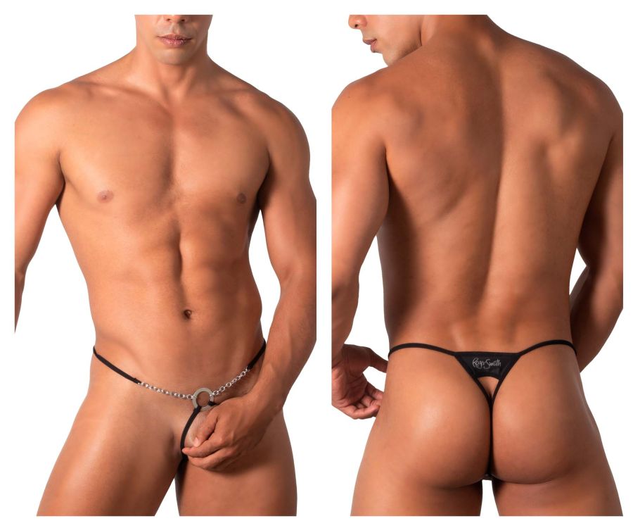 Roger Smuth RS081 Thongs Black