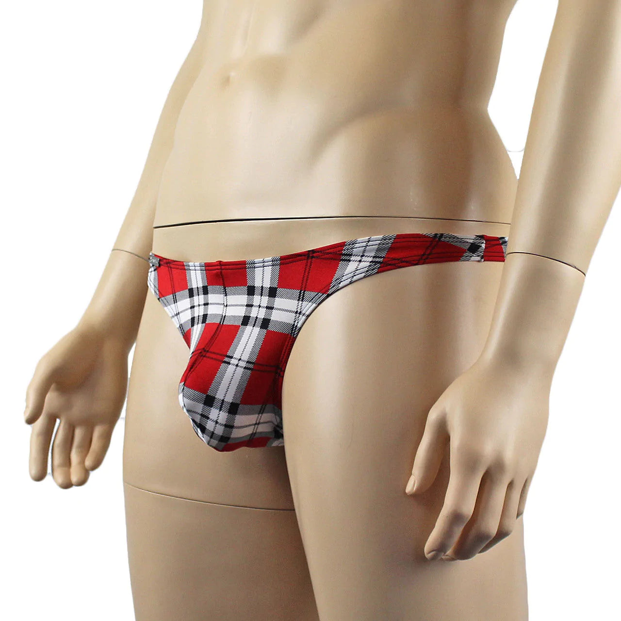 SALE - Mens Scottish Tartan Kilt Low Rise Mini Thong