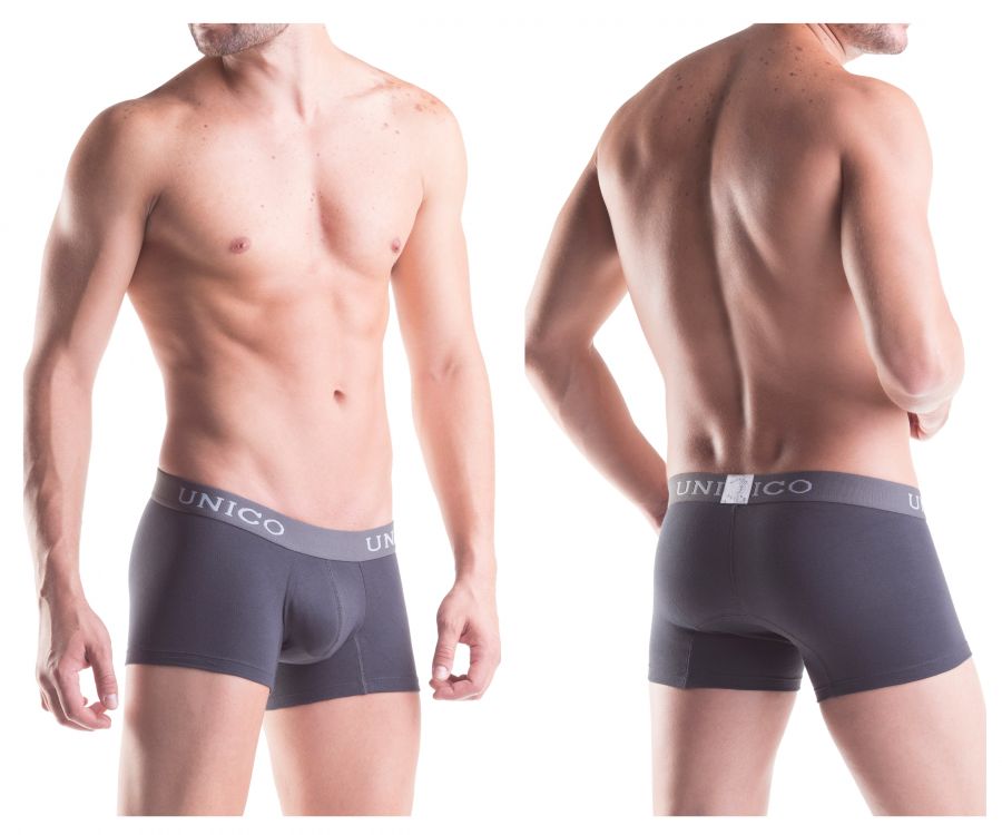 Unico 1200080196 Boxer Briefs Asfalto Gray