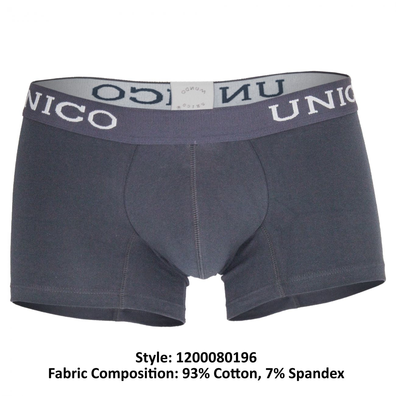 Unico 1200080196 Boxer Briefs Asfalto Gray