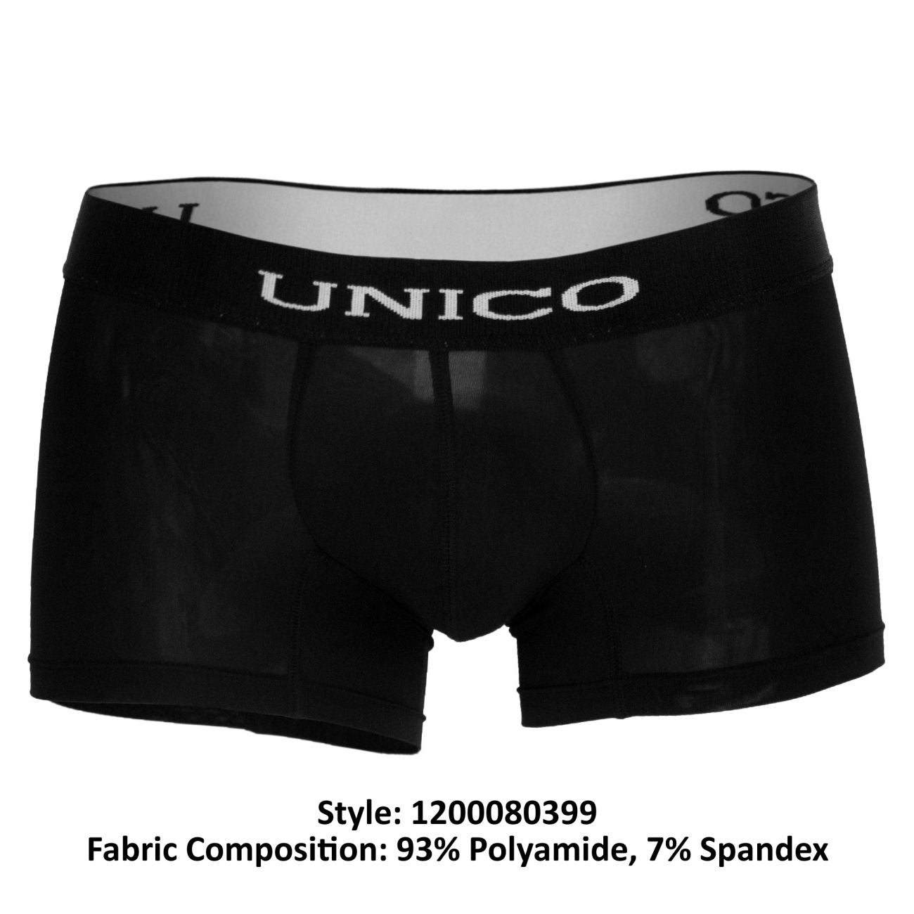 Unico 1200080399 Boxer Briefs Intenso Black
