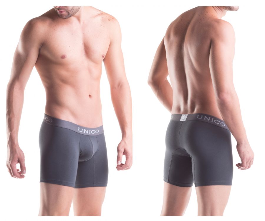 Unico 1200090196 Boxer Briefs Asfalto Gray