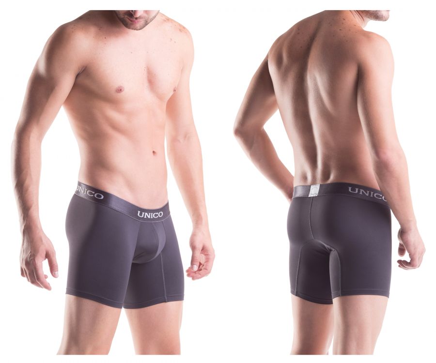 Unico 1200090396 Boxer Briefs Asfalto Gray