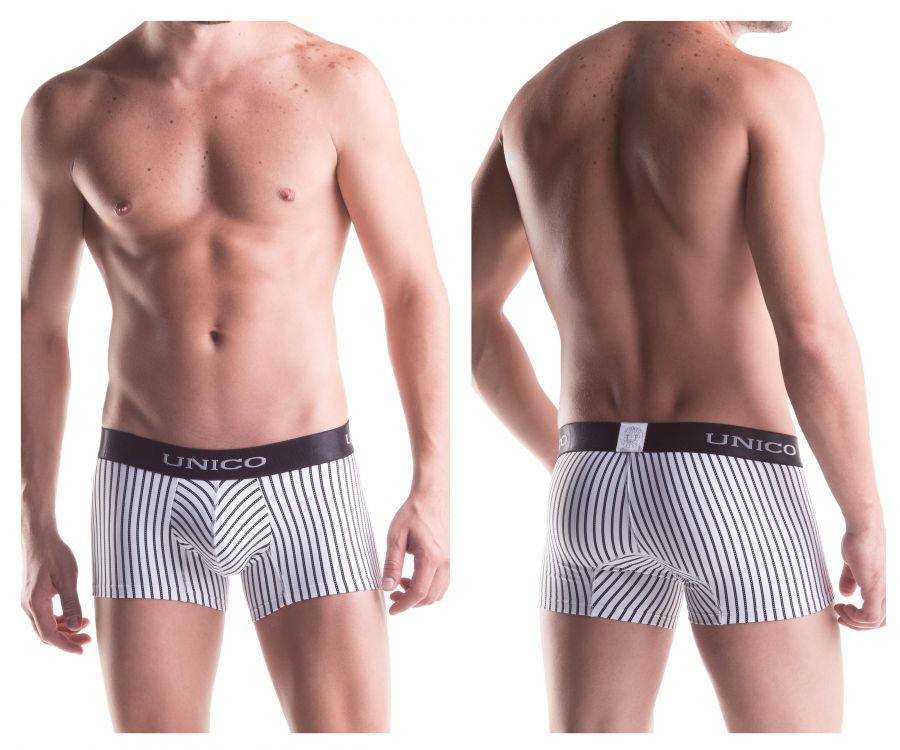 Unico 1400080264 Boxer Briefs Timon White