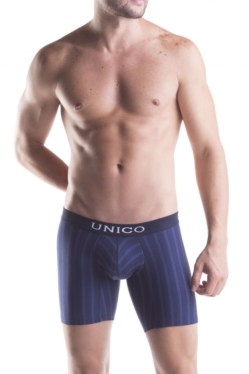 Unico 1400090382 Boxer Briefs Paralelo Blue