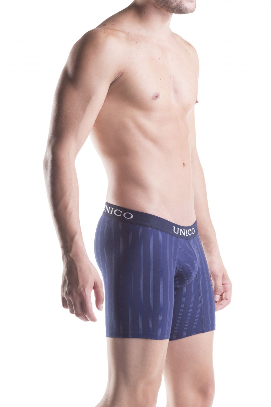Unico 1400090382 Boxer Briefs Paralelo Blue