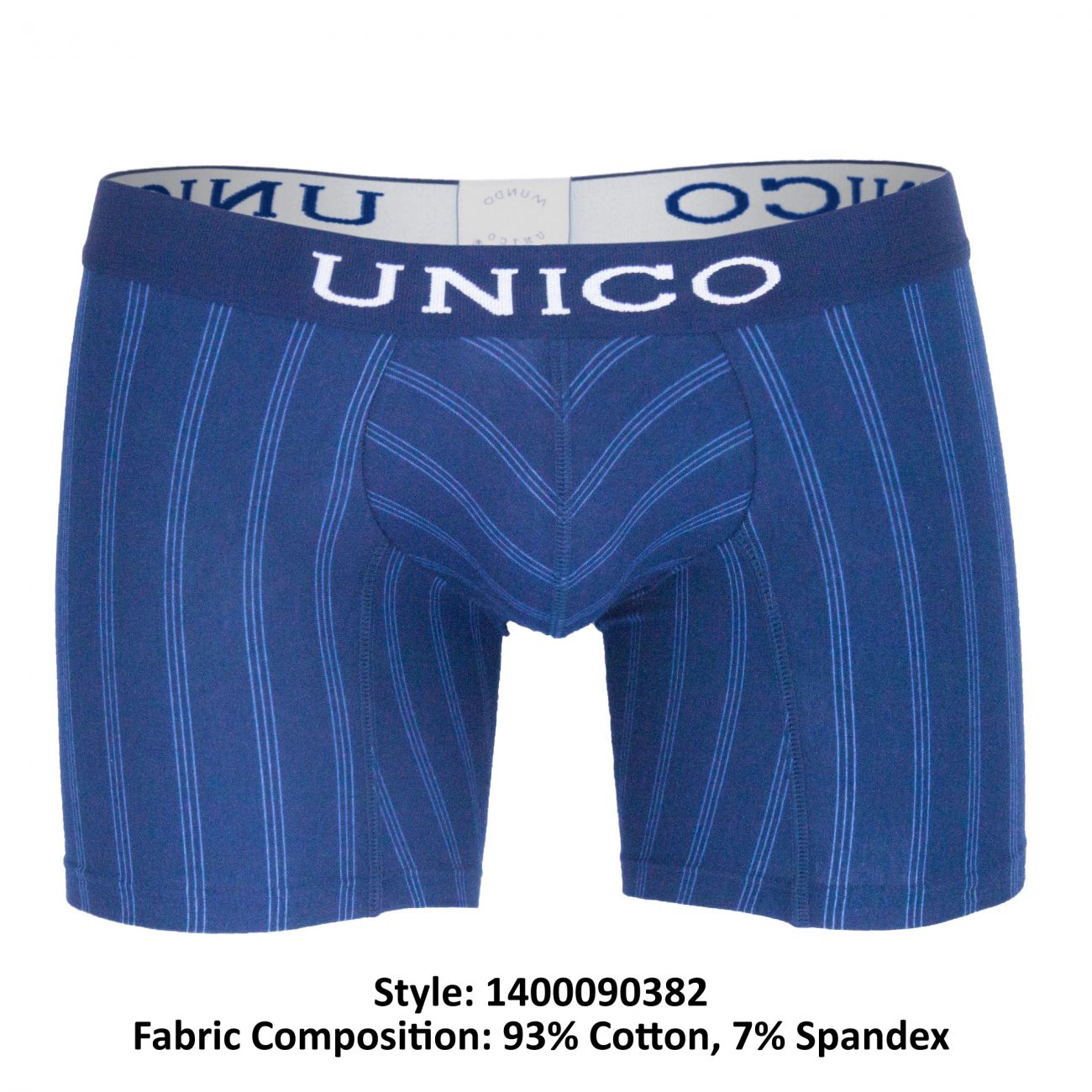 Unico 1400090382 Boxer Briefs Paralelo Blue