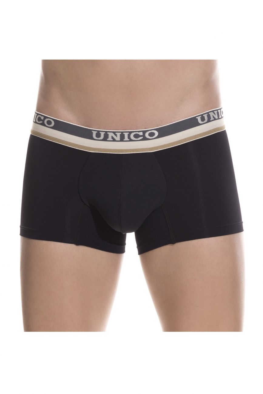 Unico 1802010013599 Boxer Briefs Visionario Black