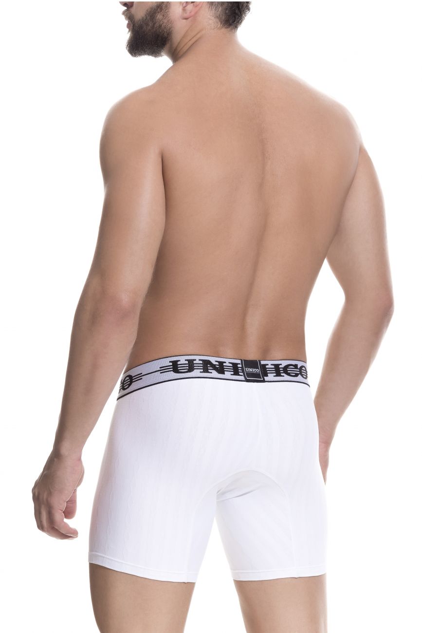Unico 1802010021000 Boxer Briefs Mantra White