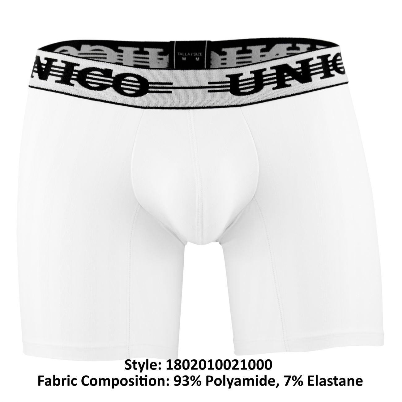 Unico 1802010021000 Boxer Briefs Mantra White