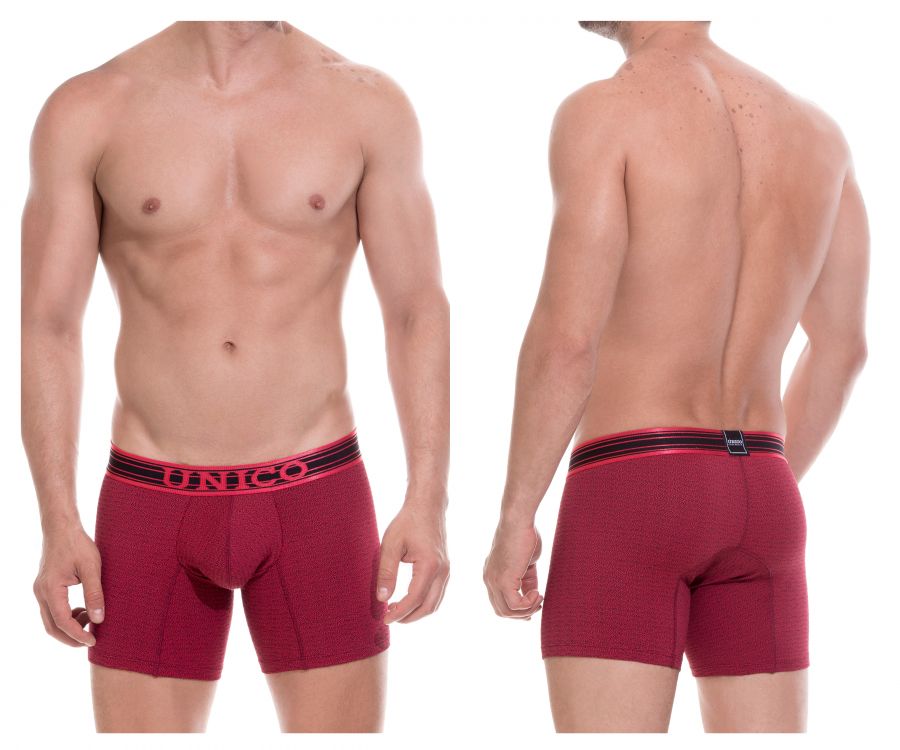 Unico 1803010020487 Boxer Briefs Pacifico Red