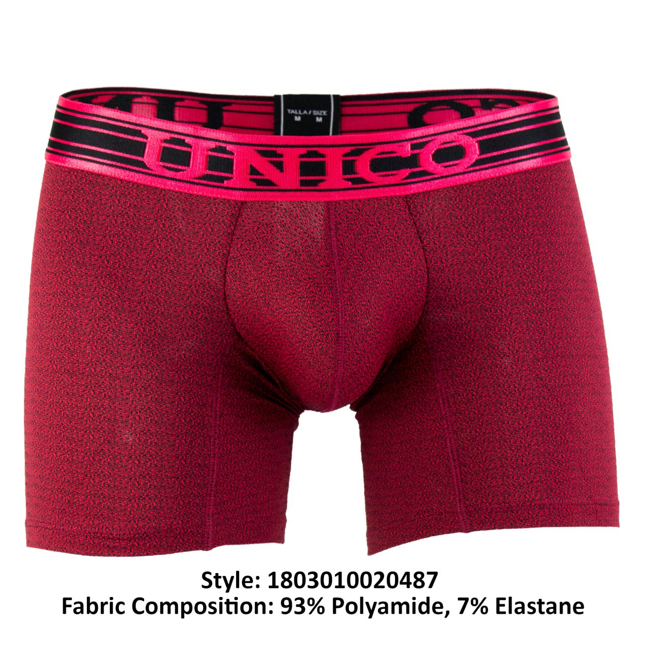 Unico 1803010020487 Boxer Briefs Pacifico Red
