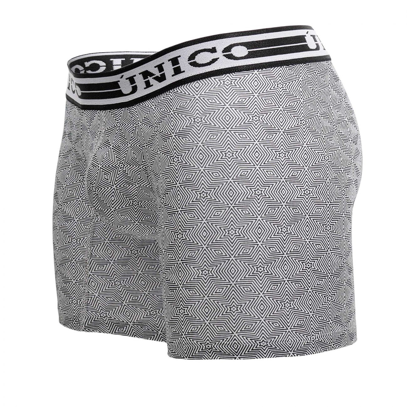 Unico 1902010022863 Boxer Briefs Techne Black-White