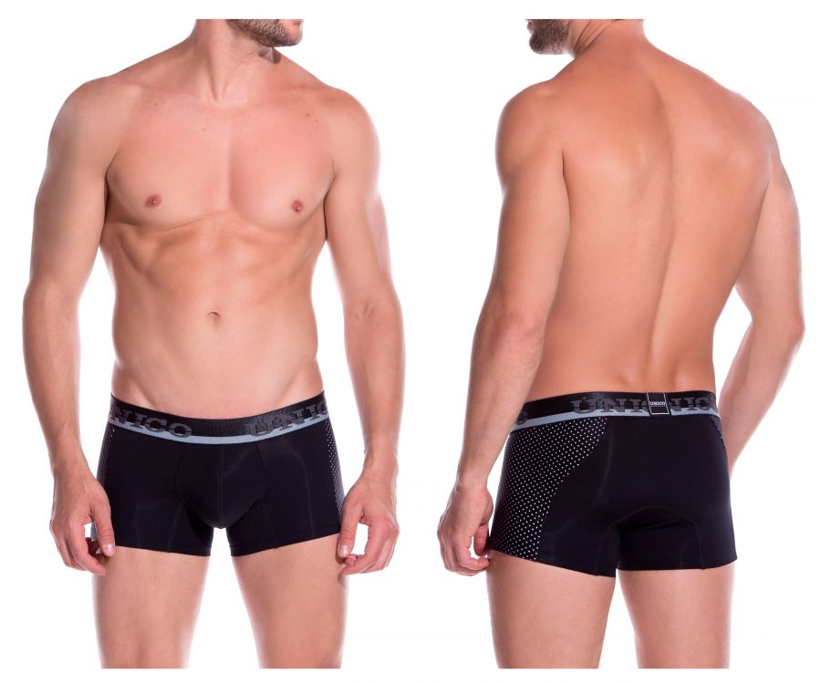 Unico 1905010011599 Trunks Puntillizmo Black