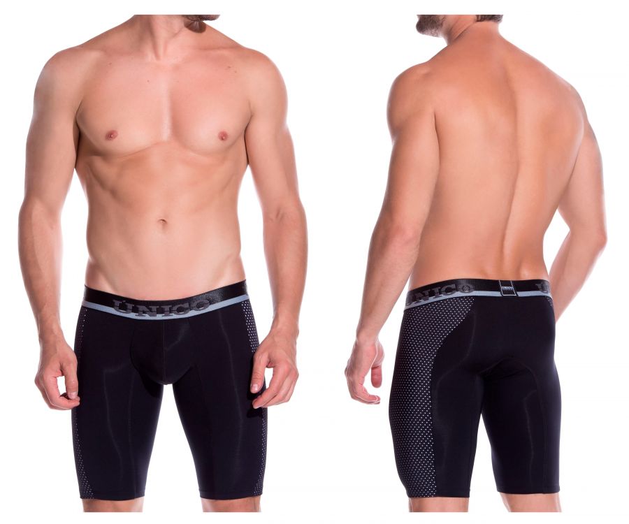 Unico 1905010031599 Boxer Briefs Puntillizmo Black