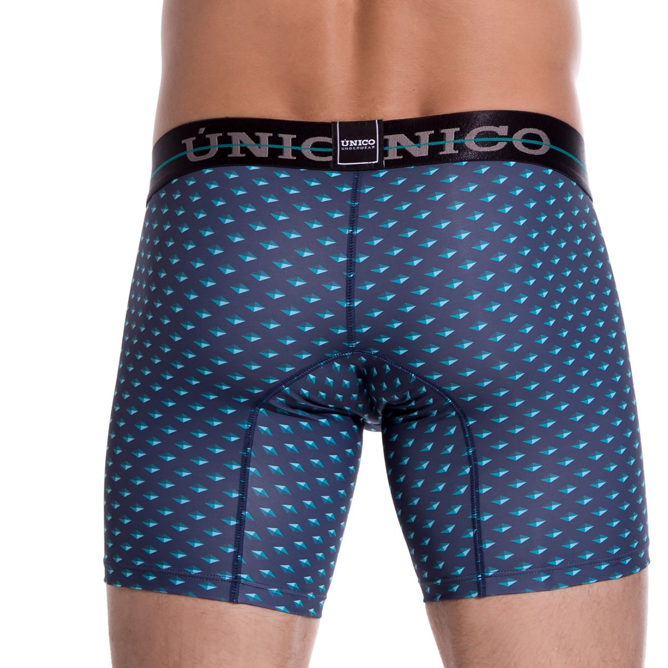 Unico 1907010023629 Boxer Briefs Agata Blue Printed