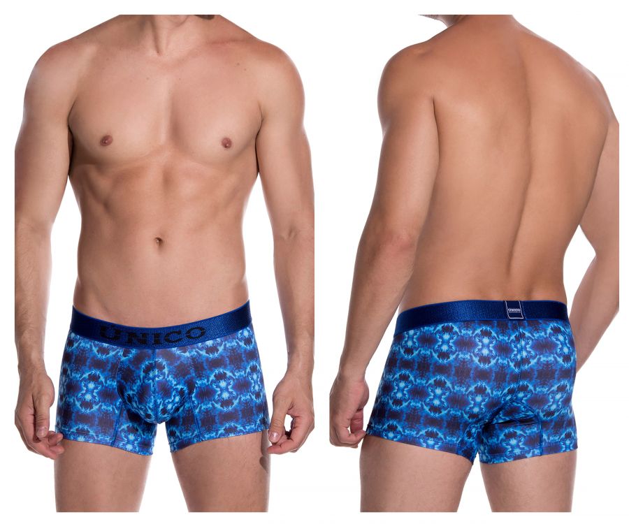 Unico 1908010016046 Trunks Bruma Blue Printed