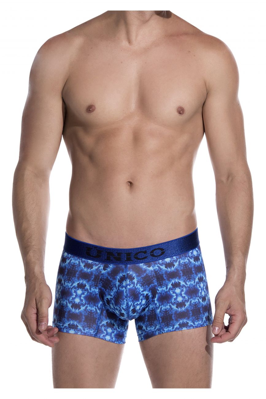 Unico 1908010016046 Trunks Bruma Blue Printed