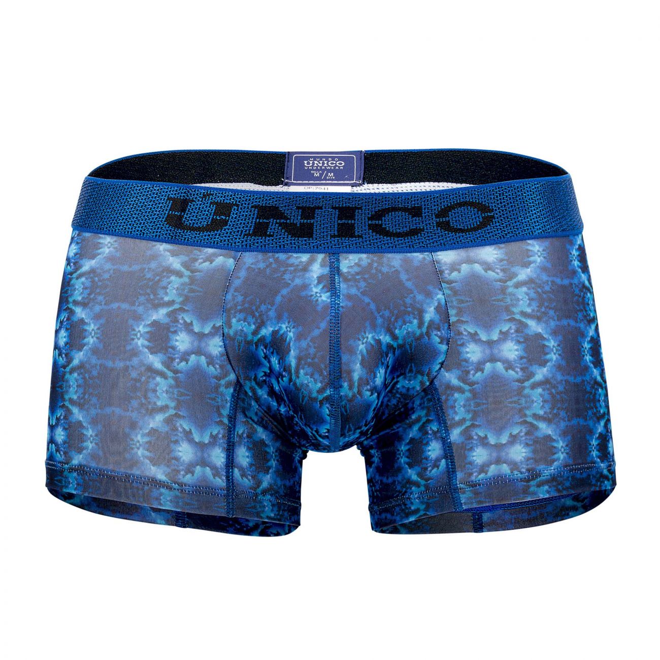 Unico 1908010016046 Trunks Bruma Blue Printed