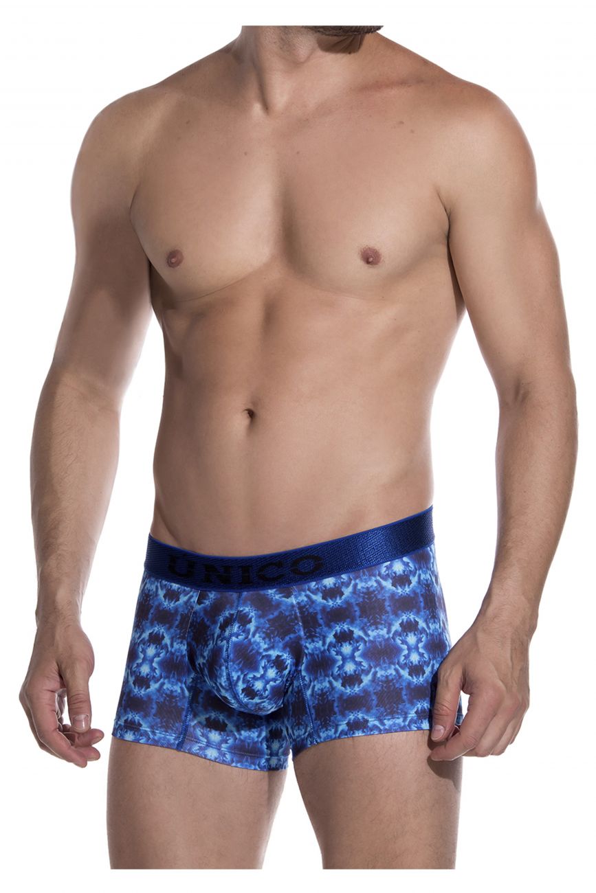 Unico 1908010016046 Trunks Bruma Blue Printed