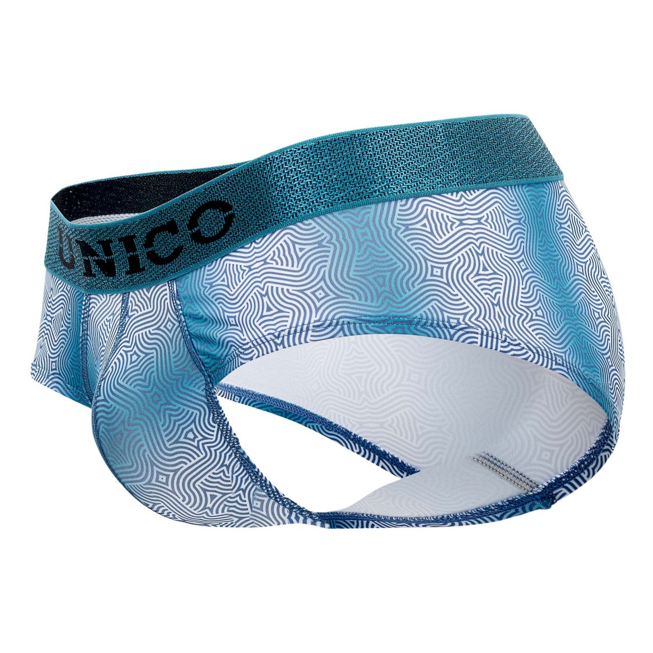 Unico 1908020116129 Briefs Luminiscente Blue Printed