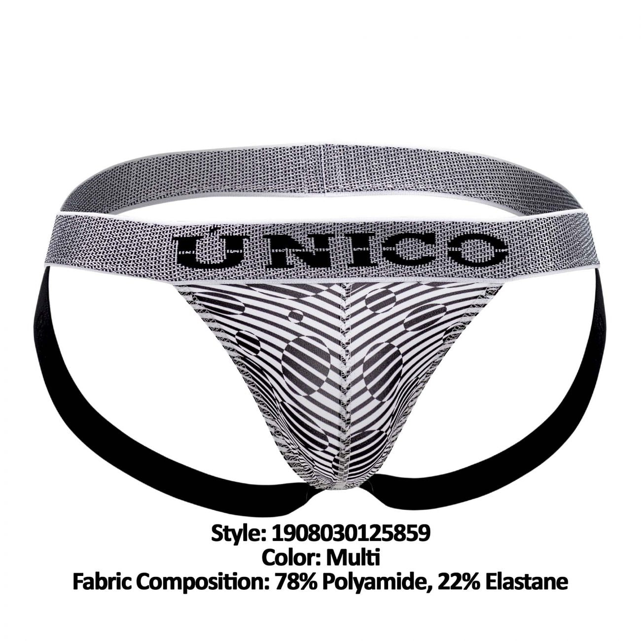 Unico 1908030125859 Jockstrap Grafito Multi