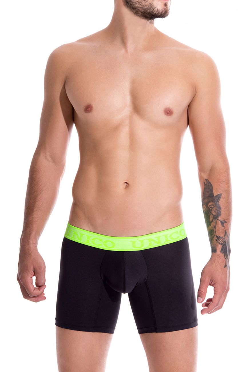 Unico 19160100211 COLORS Captacion Boxer Briefs Black