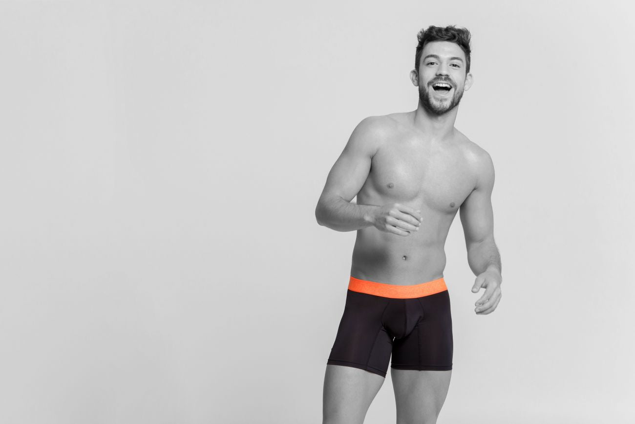 Unico 19160100214 COLORS Vigoroso Boxer Briefs Black