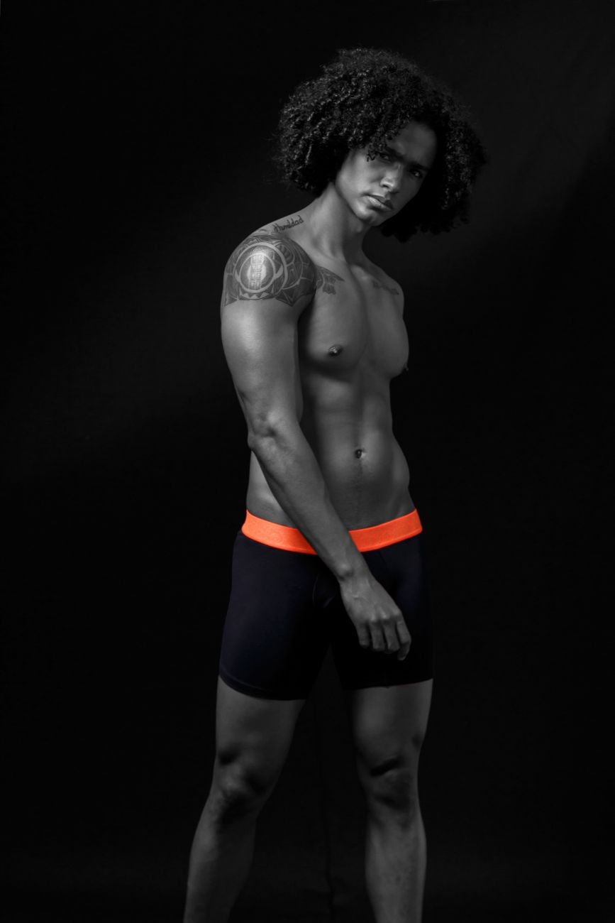 Unico 19160100214 COLORS Vigoroso Boxer Briefs Black
