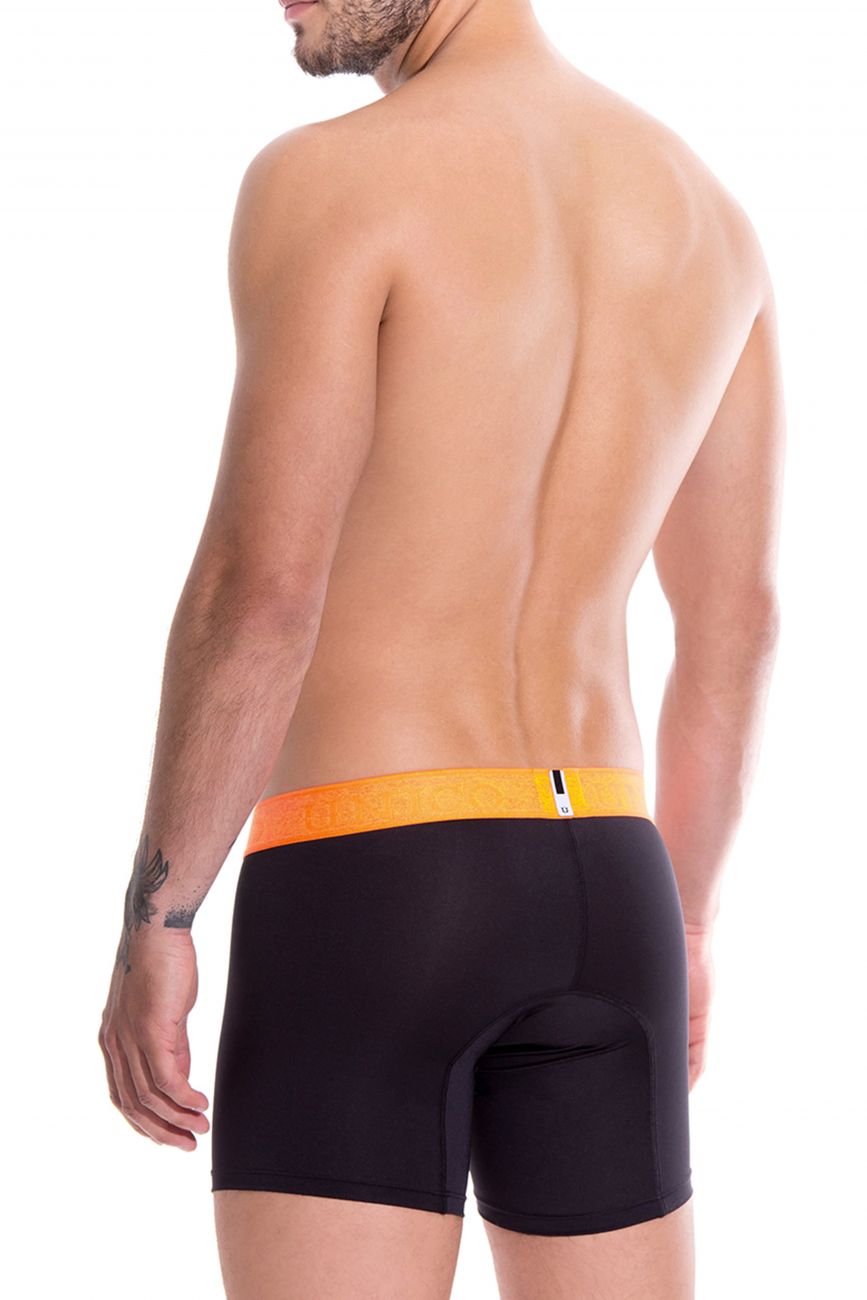 Unico 19160100214 COLORS Vigoroso Boxer Briefs Black